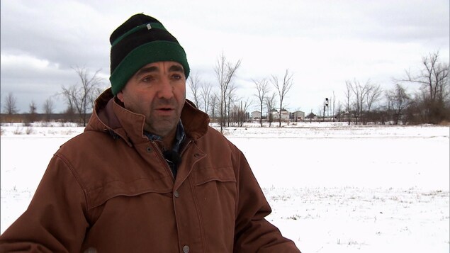 André Lapointe, producteur de lait et de céréales André Lapointe, producteur de lait et de céréales