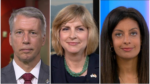 Entrevues avec Andrew Leslie, Elizabeth Moore Aubin et Dominique Anglade à l'émission « 24|60 » à ICI RDI