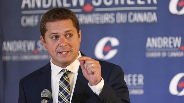 Le chef du Parti conservateur, Andrew Scheer