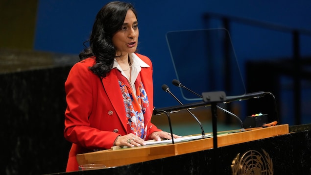 « Le Canada ne recule pas » face aux crises mondiales actuelles, dit Anand à l’ONU image