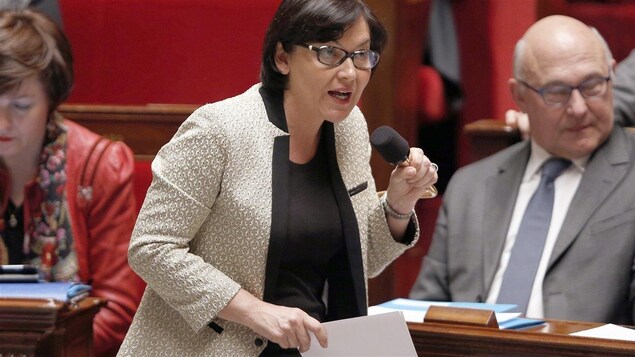 La ministre française des Outre-mer et ex-députée de Saint-Pierre-et-Miquelon, Annick Girardin La ministre française des Outre-mer et ex-députée de Saint-Pierre-et-Miquelon, Annick Girardin