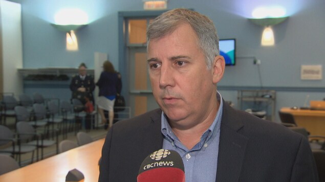 Anthony Di Monte lors d'une mêlée de presse. (Archives) Anthony Di Monte lors d'une mêlée de presse. (Archives)