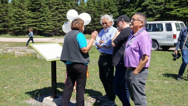 Le scientifique environnementaliste David Suzuki à l'île d'Anticosti Le scientifique environnementaliste David Suzuki à l'île d'Anticosti