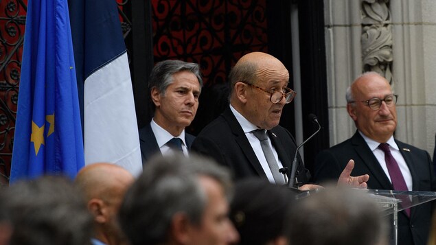 Crise des sous-marins : Jean-Yves Le Drian rencontrera Antony Blinken mardi