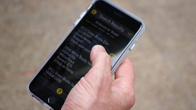 L'application Project 527 garage permet aux cyclistes d'enregistrer leur bicyclette et de lancer une alerte si ceux-ci sont volés.