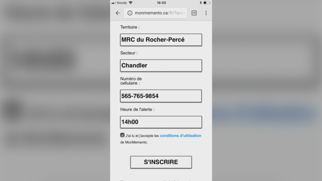 Une image des informations demandées par la plateforme virtuelle monmemento.ca pour la MRC de Rocher-Percé. Une image des informations demandées par la plateforme virtuelle monmemento.ca pour la MRC de Rocher-Percé.