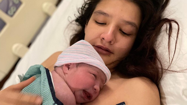 Voici April Stormi, le bébé qui voulait naître pendant la tempête