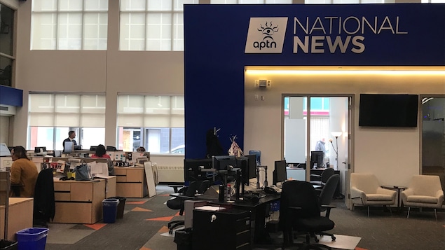 La salle des nouvelles de APTN.