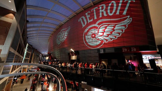 Test PCR à la frontière : les Red Wings de Détroit proposent un dépistage à leur aréna