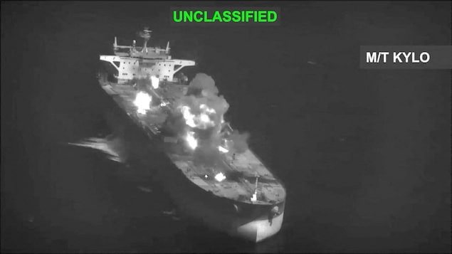 Les États-Unis disent avoir frappé trois pétroliers iraniens