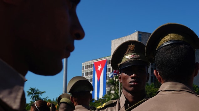 Des soldats cubains.