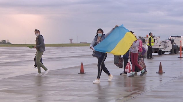 La Saskatchewan s’apprête à accueillir un 5e vol de réfugiés ukrainiens