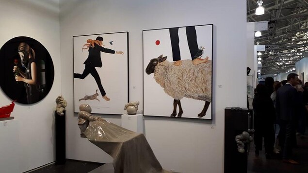 Oeuvres présentes au Art Market de San Francisco Oeuvres présentes au Art Market de San Francisco