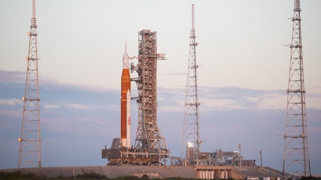 Pas de dommages importants sur la fusée lunaire après le passage d’un ouragan