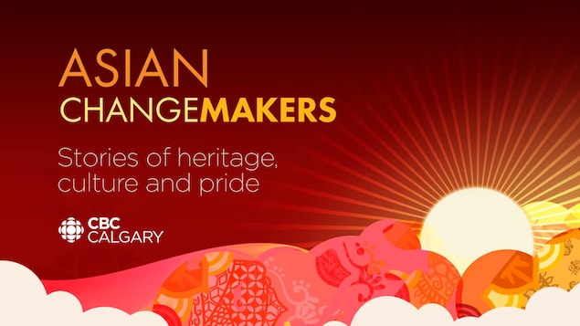 Logo ng Asian Changemakers ng CBC Calgary.