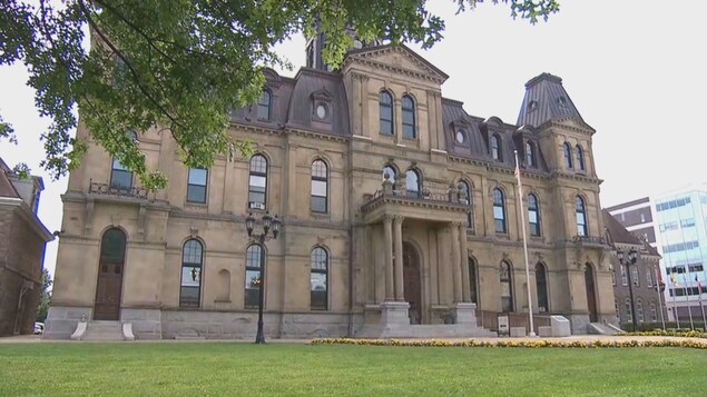 L'édifice de l'Assemblée législative du Nouveau-Brunswick.