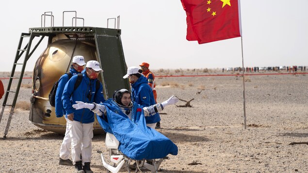 Trois Chinois de retour d’un séjour record dans l’espace