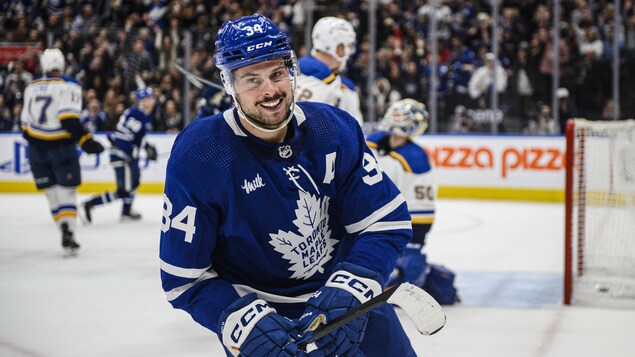 La vedette des Leafs Auston Matthews devrait être de retour mercredi
