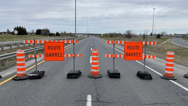 L’autoroute 20 à Drummondville devrait rouvrir avant l’heure de pointe lundi