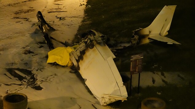 Un mort dans un écrasement d’avion dans un parc de la Cité du Havre à Montréal