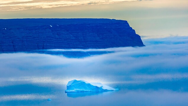 Un iceberg
