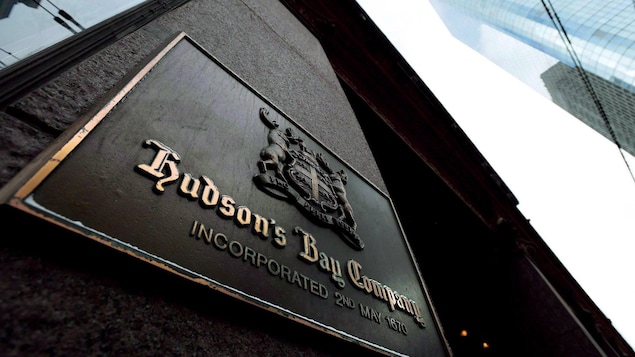 Le magasin la Compagnie de la Baie d'Hudson à Toronto