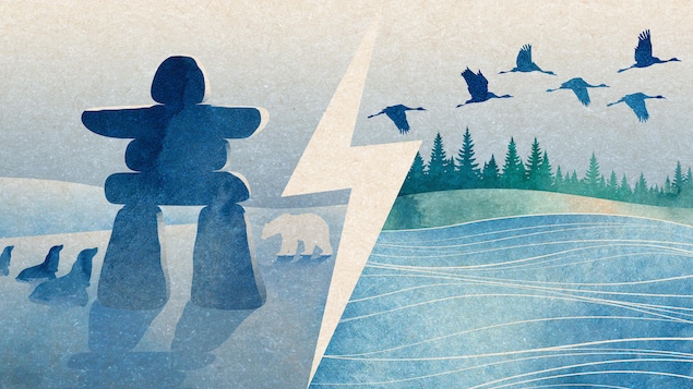 Deux nations, deux visions