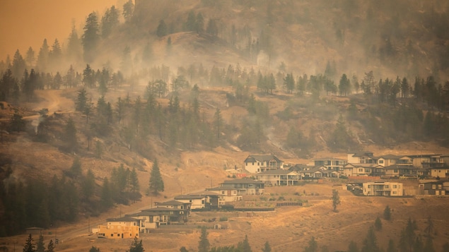 Feux de forêt : des milliers d’évacués attendent de rentrer chez eux en C.-B.
