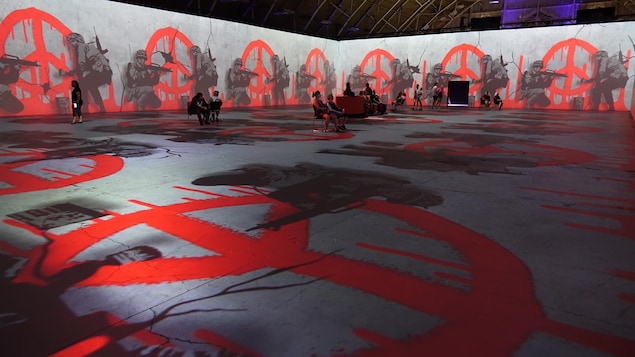 Banksy 360° : une exposition in English only au pavillon Aberdeen