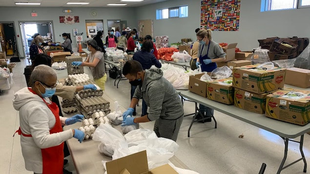 Une banque alimentaire d’Edmonton pour nouveaux arrivants risque de fermer ses portes