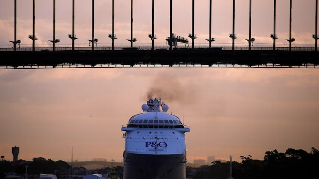 Un bateau de croisière de l'entreprise P & O