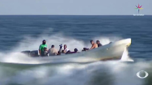 Des migrants de la mer au Mexique
