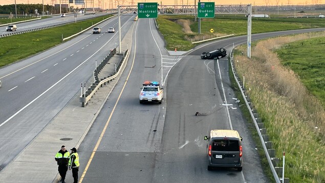 Un individu meurt dans une poursuite policière sur l’A-30 : le BEI enquête