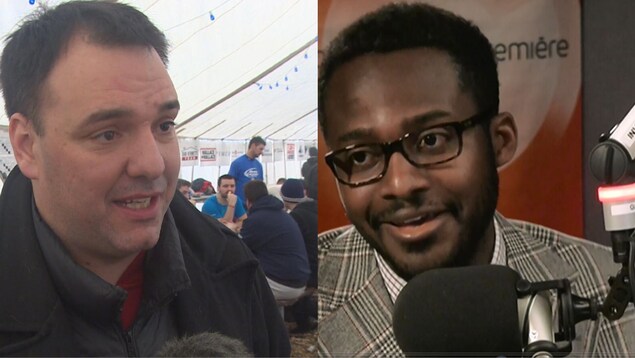 Rob Tétrault (à gauche) et Ben Maréga (à droite)