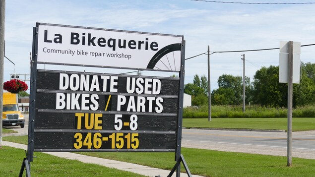L'affiche annonçant l'atelier La Bikequerie.