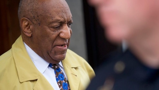 Portrait de profil de Bill Cosby.