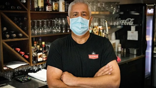 Bill Mahfouz, owner of Benny's All Day restaurant, says a customer who couldn't provide proof of vaccination cursed at staff and threatened to damage the property.