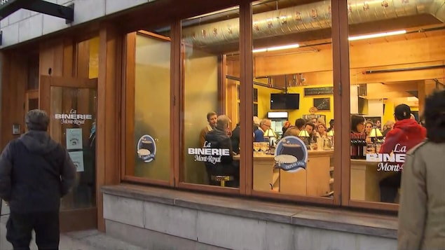 Façade du restaurant.