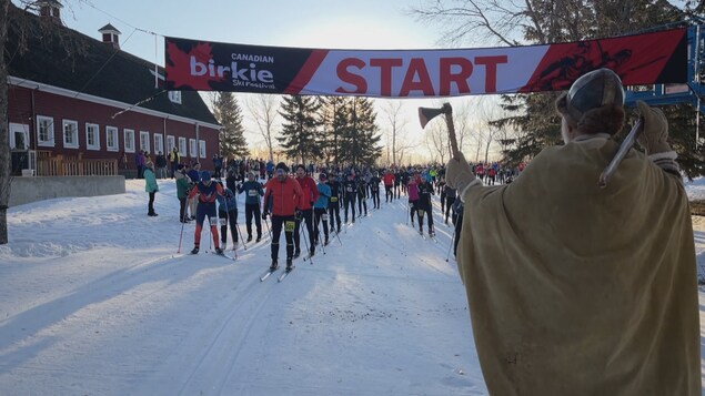 Le Festival de ski de fond canadien Birkebeiner bat son plein près d’Edmonton