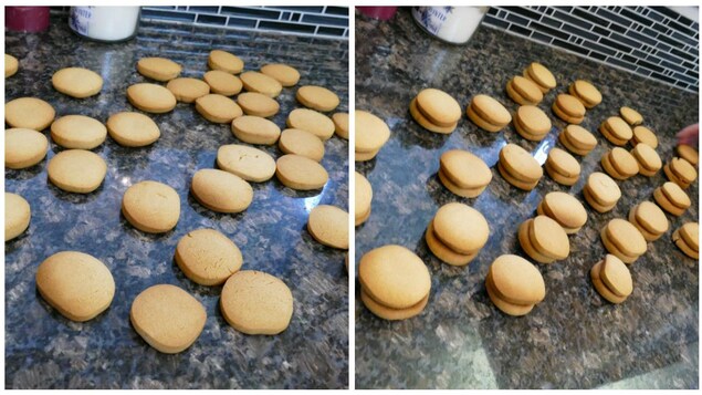 Laisser refroidir les biscuits. Laisser refroidir les biscuits.