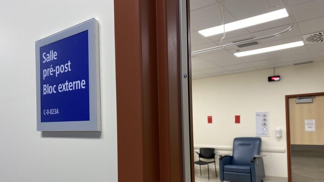 The new external operating room at the Jonquière Hospital is underused