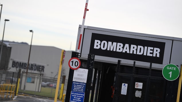 L'usine Bombardier à Belfast