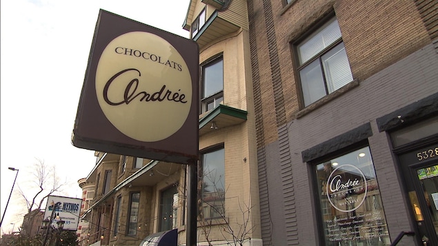La boutique Chocolats Andrée a fermé ses portes.