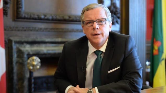 Le premier ministre de la Saskatchewan Brad Wall