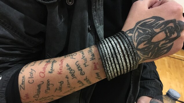 Le bras tatoué de Robb Nash Le bras tatoué de Robb Nash