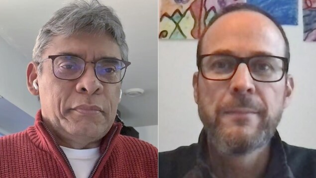Francisco A. Loiola (à gauche) et Jean-François Mayer, professeurs d'université et chercheurs au Canada, estiment que l'invasion des institutions des trois puissances brésiliennes était prévisible.