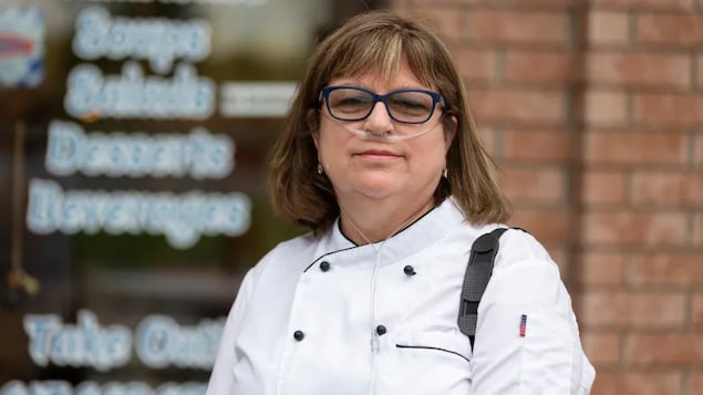 Brenda Lee Legault spent 24 days in the ICU in Cornwall, Ont., when she became infected with COVID-19. She now depends on oxygen to breathe but says she's grateful to be alive.