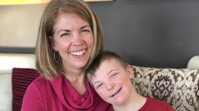 Brigitte et son fils Jérémie habite dans la région près de Saint-Denis