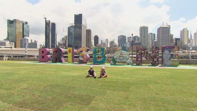 Brisbane, en Australie. Brisbane, en Australie.