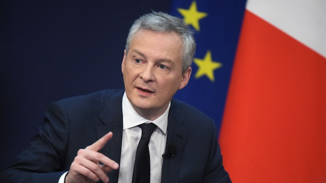 Le ministre français de l'Économie. Bruno Le Maire.